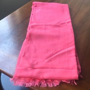 Coral scarf wrap